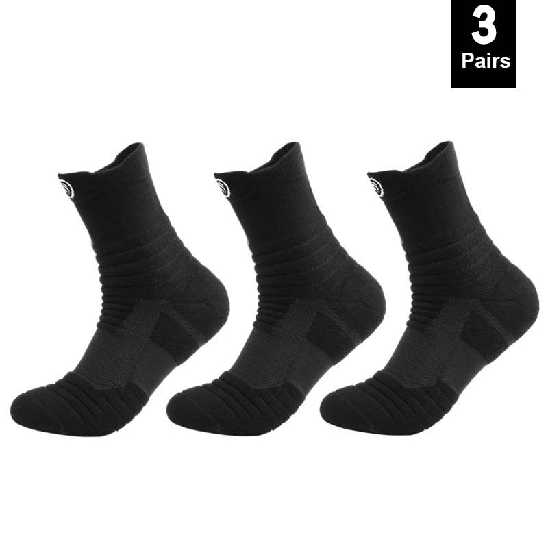 Anti-slip Football Socks Men Women Cotton Sock Short Long Tube Soccer Basketball Sport Socks Breathable Deodorous Socks 38-45