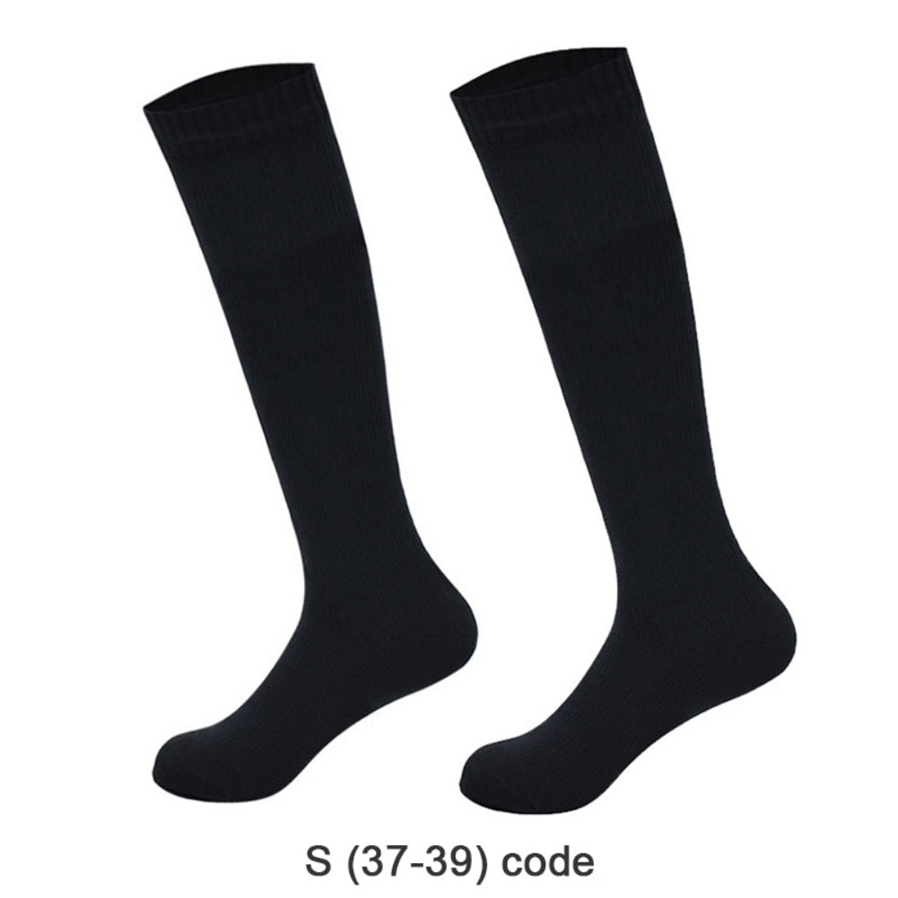Winter Waterproof Socks Thickened Anti-Wear Warm Mountaineering Stockings Long Tube Anti-sweat Towel Bottom Socks Skiing Sock