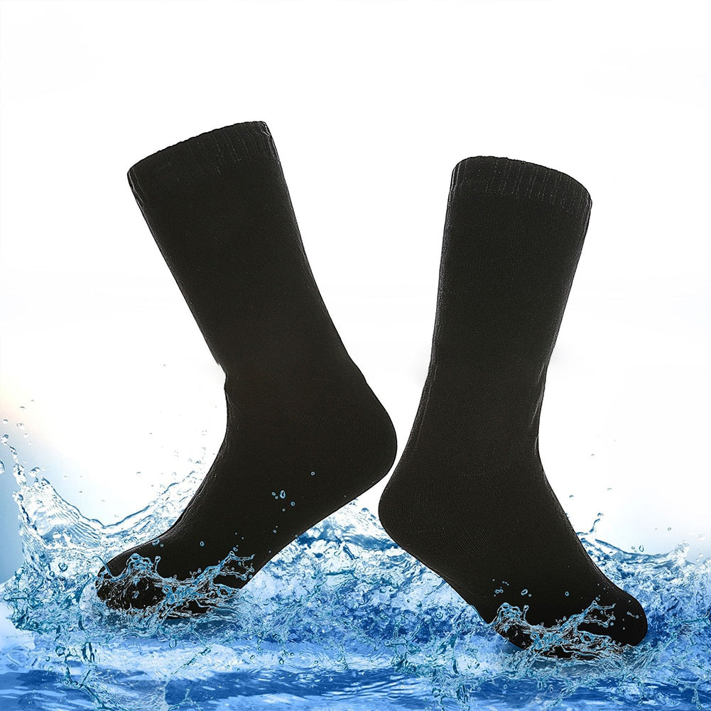 Waterproof Socks Warm Outdoor Camping Hunting Fishing Breathable Wear-resisting Good Elasticity Soft Wading Men Women Stocking